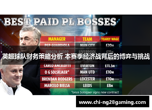 英超球队财务策略分析 本赛季经济战背后的博弈与挑战